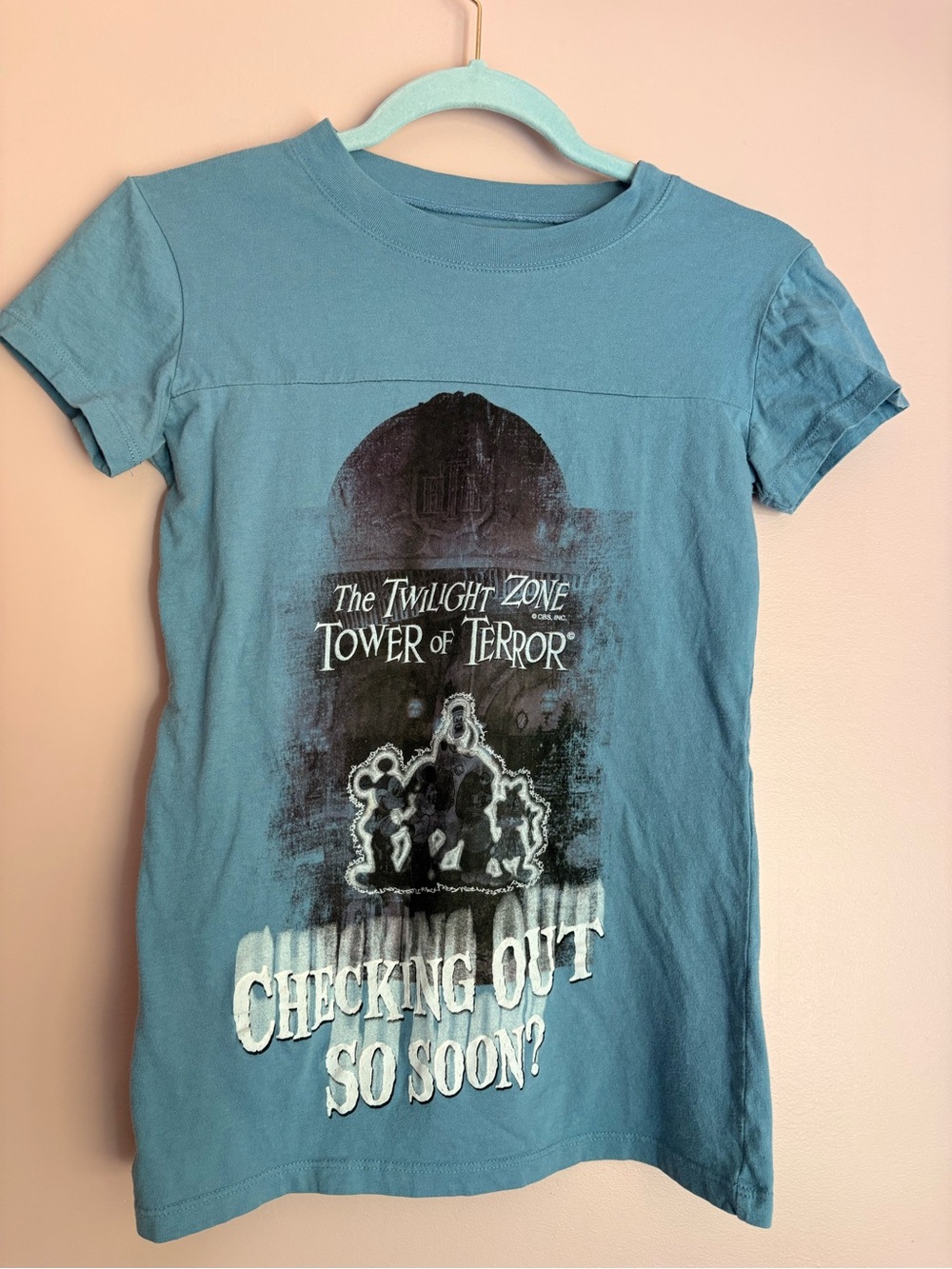 Disney Y2K The Twilight Zone Tower of Terror Kids Graphic Tee